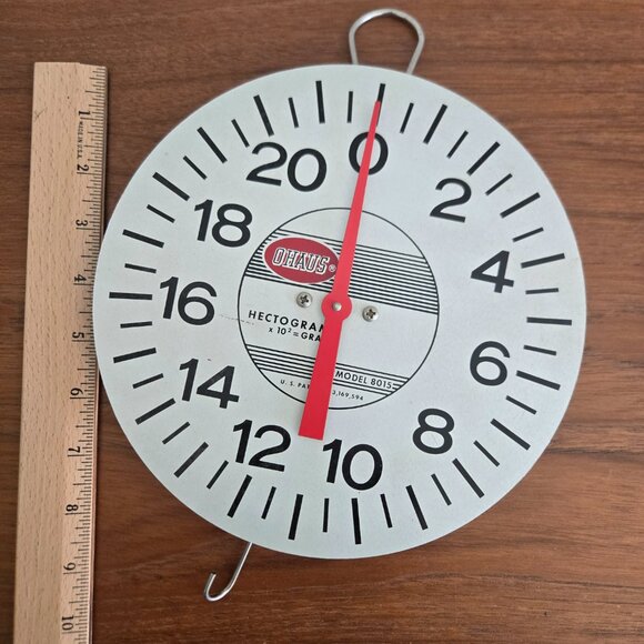 Ohaus Demonstration Size Dial Spring Scales Model 8015 - Picture 9 of 9
